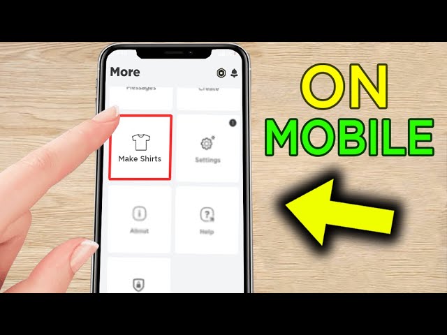 How to Create a Shirt on Roblox Mobile (2023) - iPhone Wired