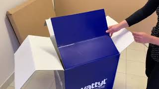 Wattyl Dump Bin Assembly Instruction