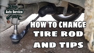 HOW TO Replace Inner and Outer Tie Rod Mercedes benz w210
