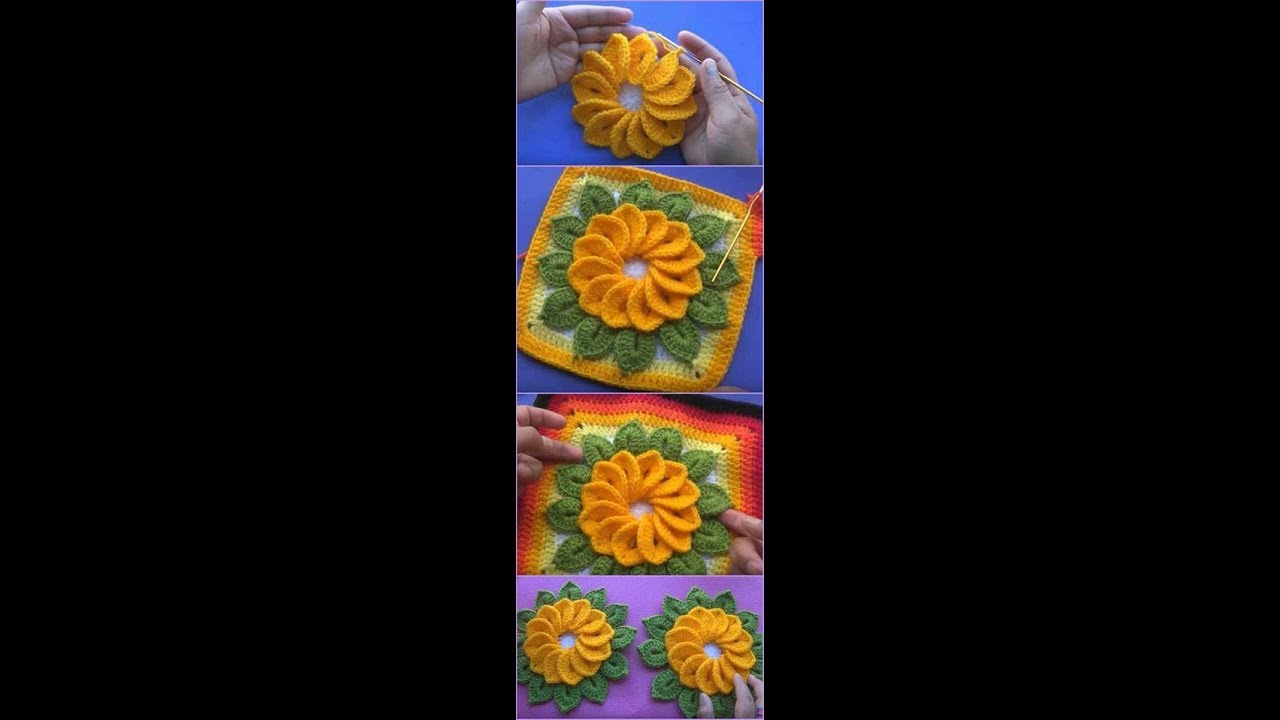 Crochet Flowers (For Hats, Beginners, Headbands, Tutorial) Free