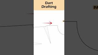 How to Draft Darts Properly Should draw different way depending on the dart's direction_#short