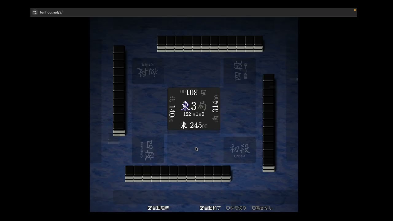 【R2000を目指して】　天鳳　127日目(2026/2/25)