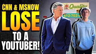 CNN & MSNOW Pummeled by YouTube Journalist! Nick Shirley Takes on California Corruption!