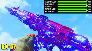 HOW TO MAKE KN-57 OVERPOWERED! KN-57 Best Class Setup in Black Ops 4! - (COD BO4 Best Class Setups)