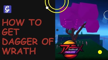 How to Get Dagger of Wrath in Anime Fighting Simulator Endless Roblox