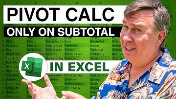 Excel Add A Calculation To Each Pivot Table Subtotal Row - Episode 2591