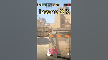 Insane 3K | Cs Clips  #cs2 #gaming #csgo #counterstrike