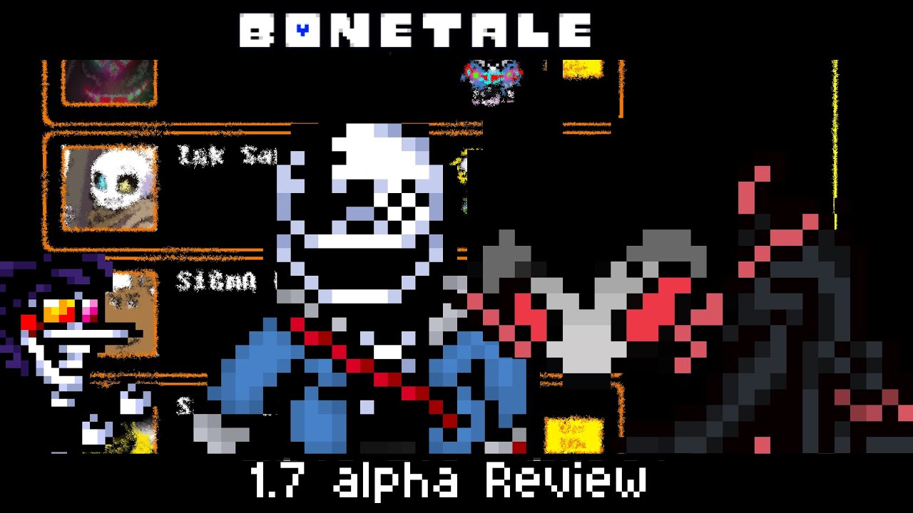 Bonetale 1.7 Alpha Showcase // New Credits Skin