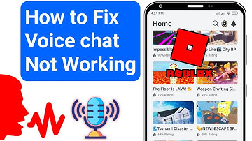 How To Fix Roblox Voice Chat Not Showing up/Not Working _New Solution