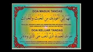 DOA MASUK TANDAS DAN KELUAR TANDAS