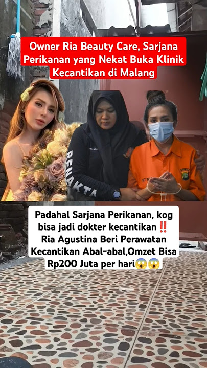 Ria agustina‼️dokter kecantikan abal abal😱😱