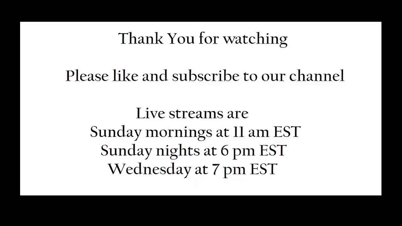Fairfield Baptist Church Demorest Ga 111021 Wed PM YouTube