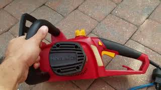 Homelite 16 inch Chainsaw (Electric)