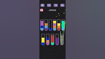 #watersortpuzzle_ water sort puzzle level 88