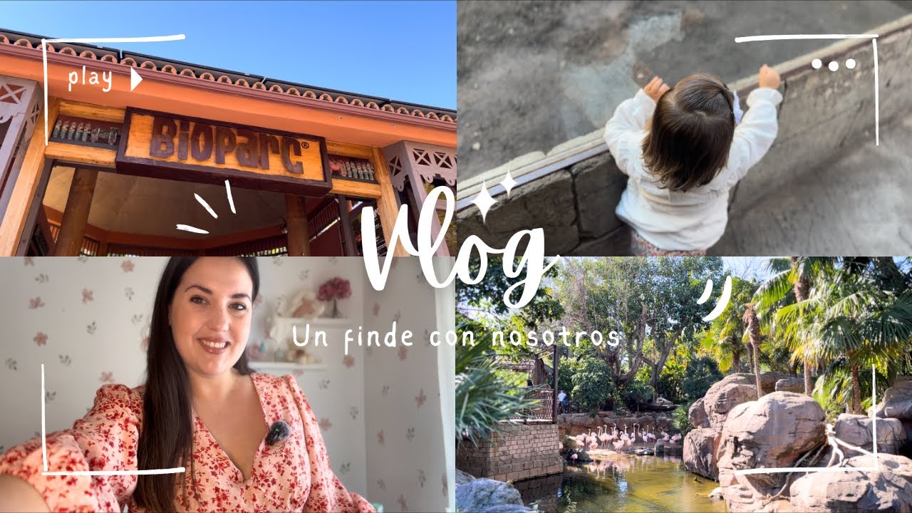 |VLOG| Vamos a BIOPARC🦁🐒🐻Compra en HIPERCOR🛍️