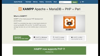 Install Apache, phpmyadmin, Xampp Server on Windows 10, Windows 8, Windows 7 PC