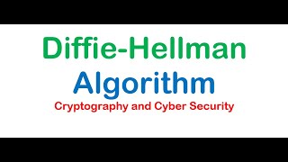 Diffie-Hellman Key Exchange Algorithm in cryptography with Example in Bangla