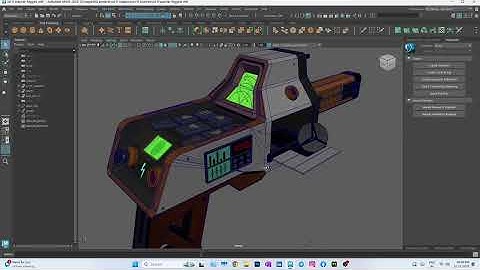 ⚙️ Sci-Fi Scanner – 3D Model Showcase 