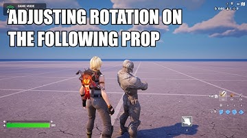 Adjusting Rotation on the Following Prop in Verse Code