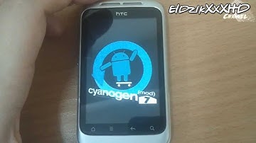 HTC Wildfire S with Android 2.3.7 CyanogenMOD 7.2 RC0 [720p PL]
