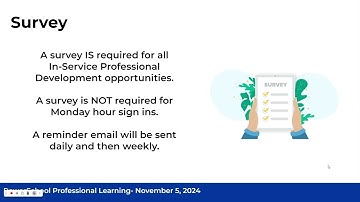 PowerSchool Professional Learning:  Completing a Course & Taking A Survey