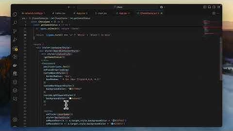 How to code Chess game with React JS