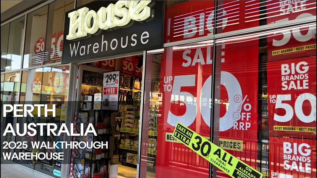 Watertown Perth 2025 | House Warehouse Tour, Perth Australia