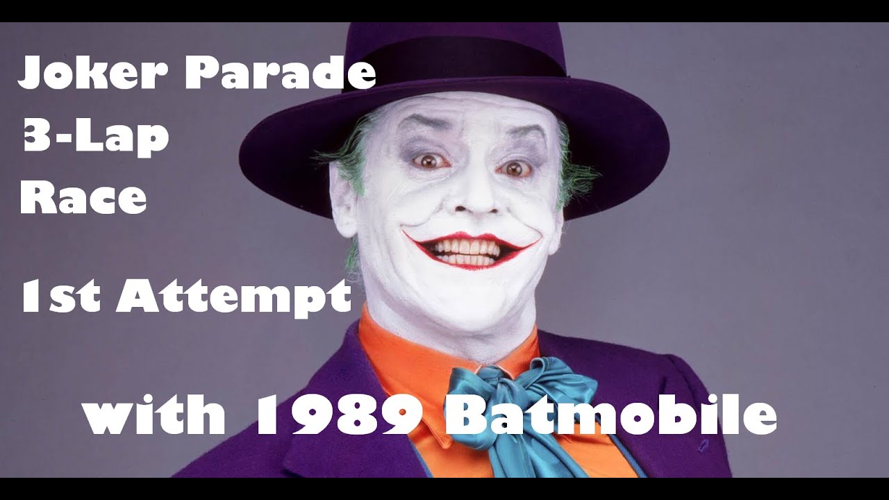 Batman Arkham Knight Joker Parade 3Lap Race (1989 Batmobile) 1st