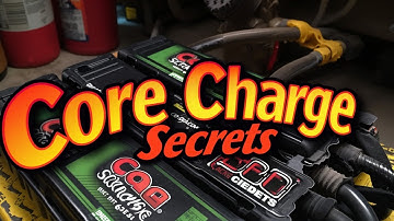 Can We Return Non-Replacement Car Batteries for Core Charge Refund?