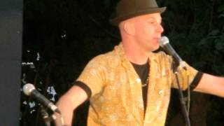 20120802 19:28 Radio 88FM at Daniel Garden, Jerusalem.