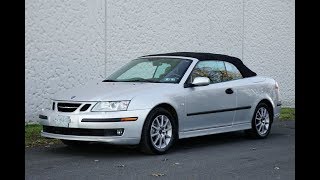 2004 Saab 9-3 Convertible Silver