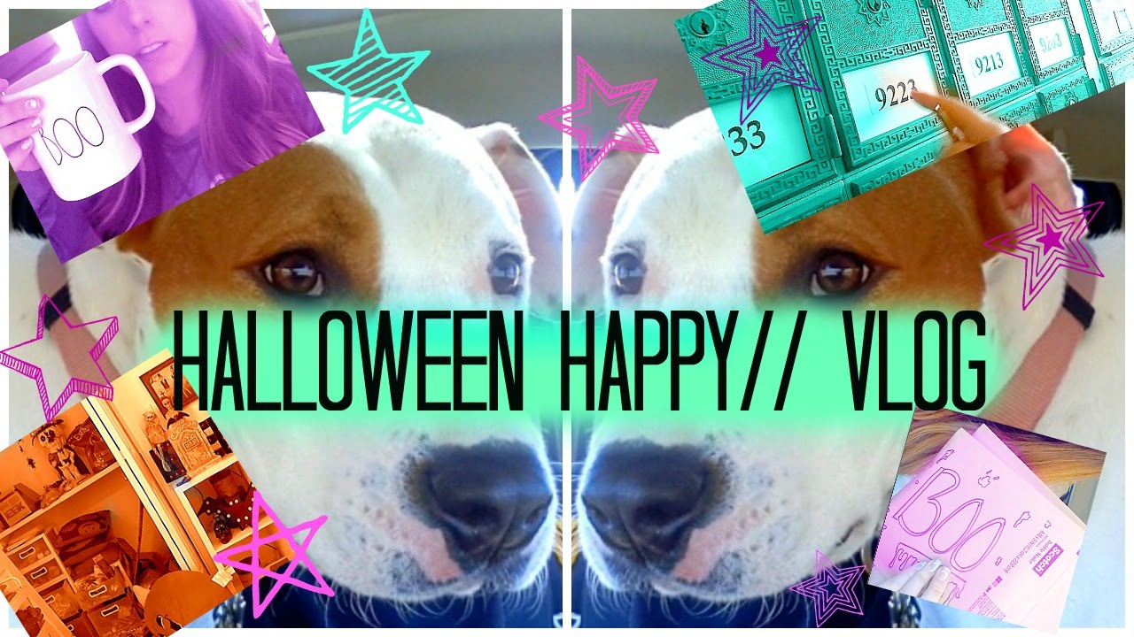 Halloween Happy//PO Box? Newish Hair? Halloween Room??