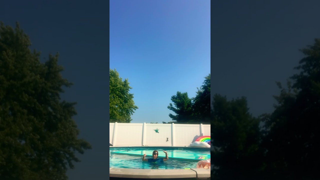 Swimming in my clothes