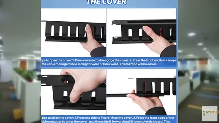 Review - 2 Pack 19 Inch 1U Server Rack Cable Management -12 Slot Horizontal Rack Mount Ca