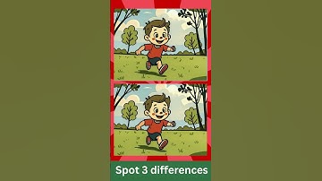 Spot 3 Differences🔍 |Only Genius can find it |Fun Puzzle