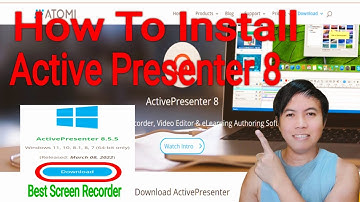 How to Download and Install Active Presenter 8 | Best Screen Recorder (2022)