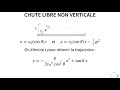 Pfd  chute libre et chute avec frottement