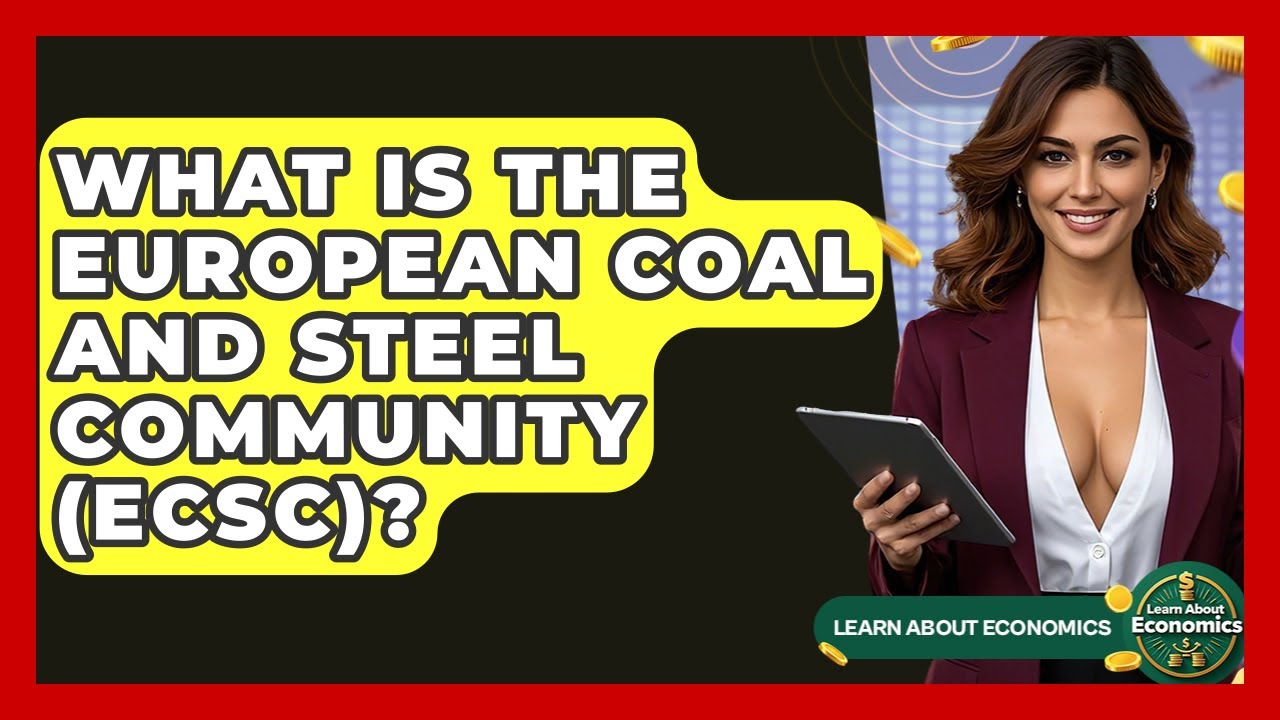 What Is The European Coal And Steel Community (ECSC)? - Learn About Economics