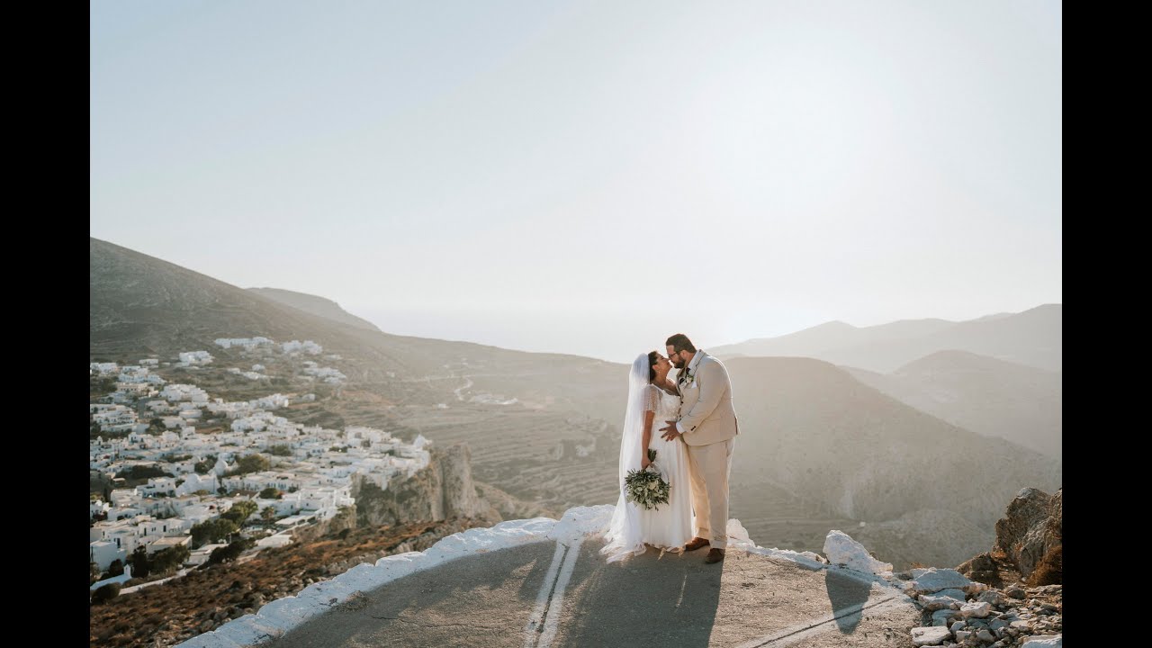 Megan & Andrew | a wedding in Folegandros island, Greece | Video trailer