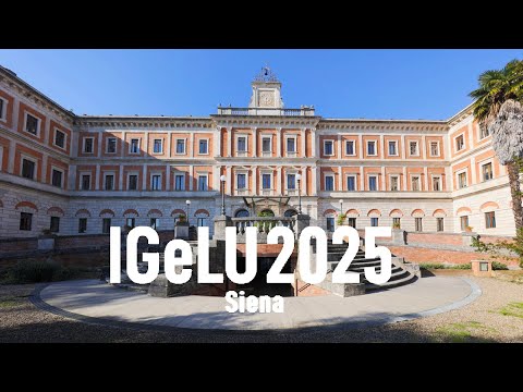 IGeLU 2025 - Università di Siena