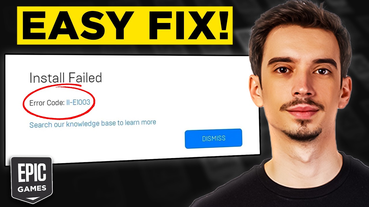 How To Fix Epic Games Error II E1003 (2026) - Complete Tutorial