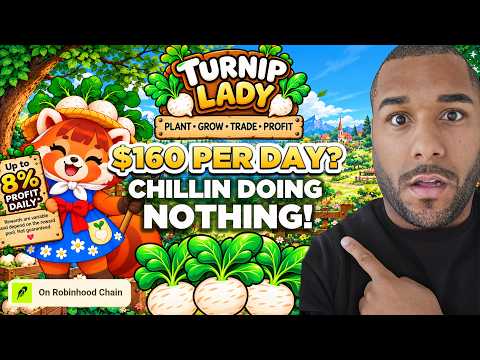 Video preview for π₯ I'm Making $168 A Day ($5,040 PER MONTH) With Turnip Lady?! Here's How