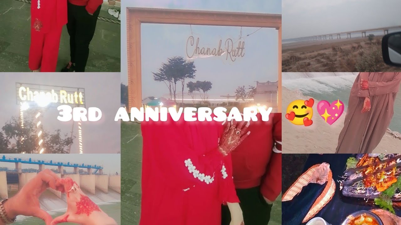 Our 3rd wedding anniversary - Chenab rutt restaurant -Head Muhammad wala multan