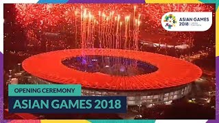 Video thumbnail of "Opening Ceremony Asian Games 2018"