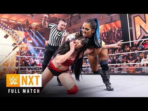 Video FULL MATCH: Roxanne Perez vs. Tatum Paxley: NXT, March 19, 2024