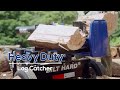 BILT HARD 25-Ton Full Beam Gas Log Splitter: 7hp 209cc OHV Engine