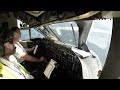 Cockpit view approach and landing into sint maarten   shorts 360