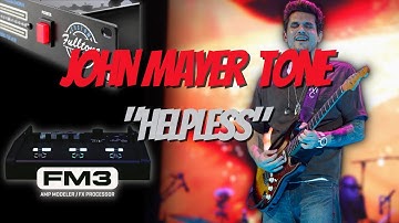 Fractal Tone Tutorial // John Mayer "Helpless" Solo
