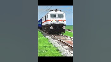 Trains Running on RISKY RAILROAD TRACK | Most Dangerous Train Track #train