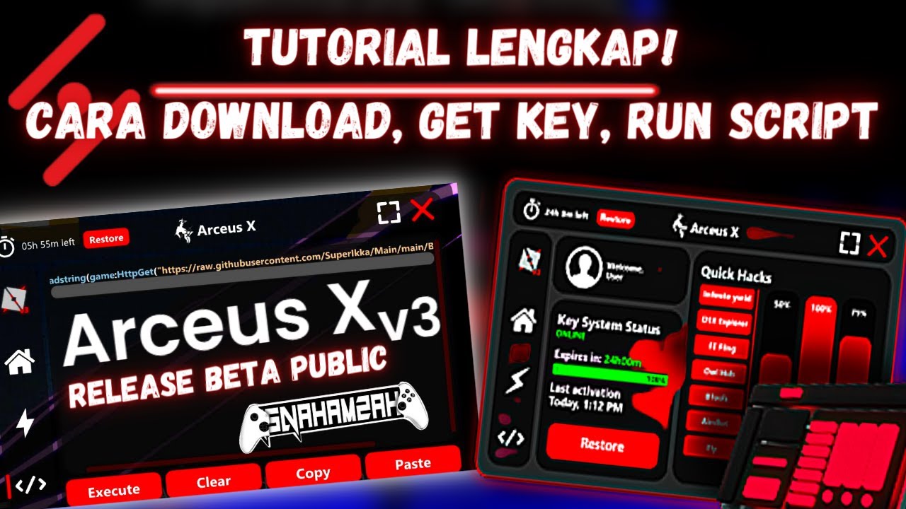 Tải Arceus X v3.1.0 APK + Script Mới Nhất Cho Android, Cách Get Key